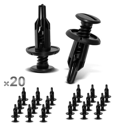 20x fastening clips - 20x, for