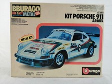 BBURAGO Die-cast Metal 1/24 cod.5102 Kit Porche 911 Armel boxed + instructions