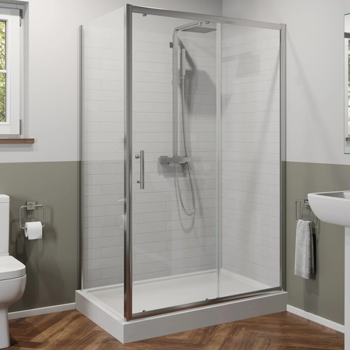 Sliding shower enclosure - sliding,