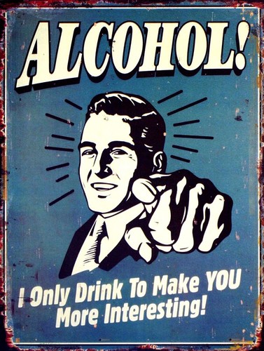 Alcohol retro vintage style - alcohol,,