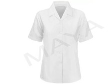 Girls' White School Blouse