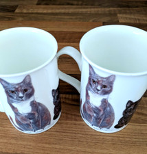 Cat Mug Rare Pair Of Roy