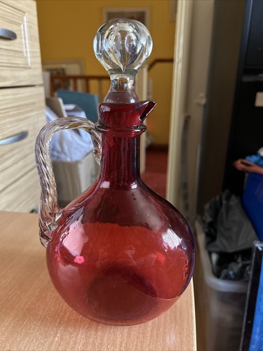 Victorian cranberry glass - victorian,