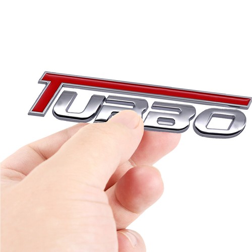 Chrome turbo logo emblem - chrome,