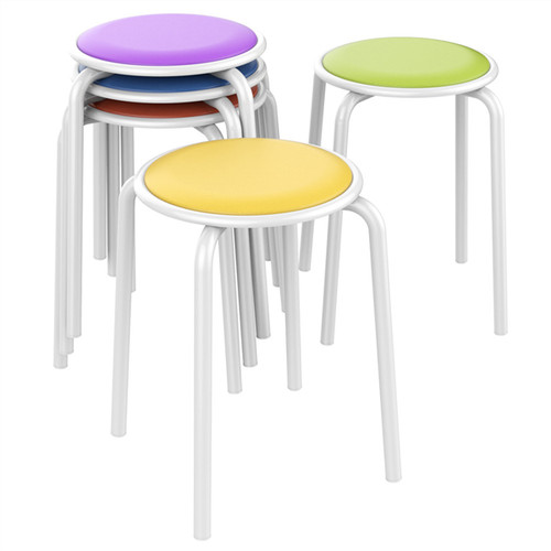5pcs stack stools classroom - 5pcs,