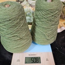 (103) 2 CONES OF SAGE GREEN