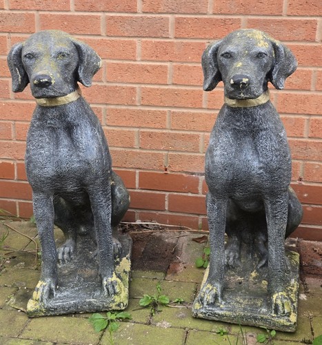 Pair large stone hunting - pair,