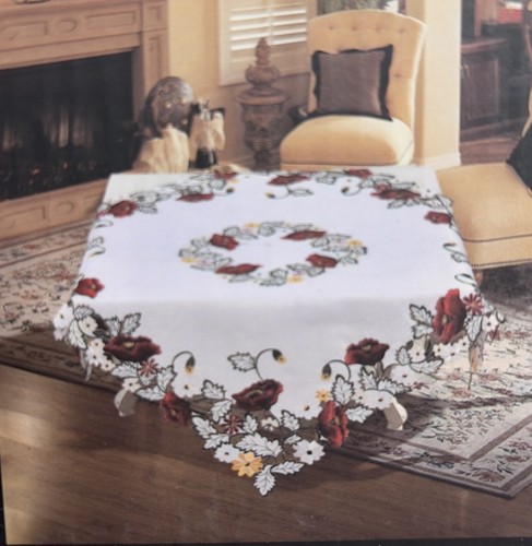 Floral embroidered cutwork - floral,