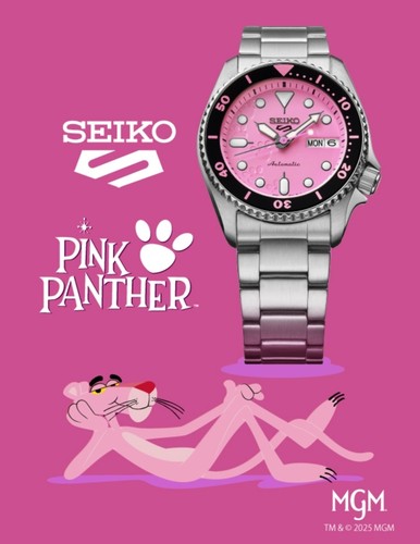New seiko sports pink - new, x