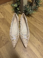 NEW Rene Caovilla Pearly & Crystal