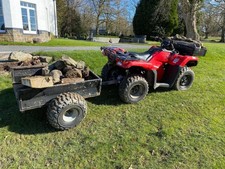 Tag atv box trailer 600kg - trailer,