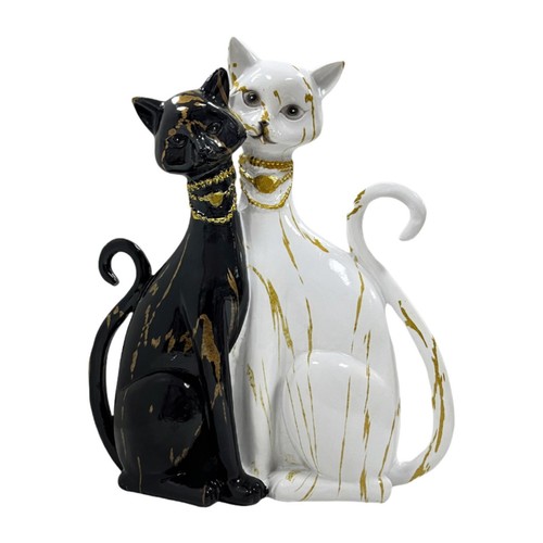 Graffiti cat figurines - graffiti,