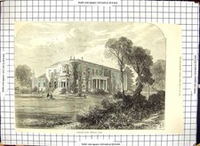 Antique Old Print Tichborne