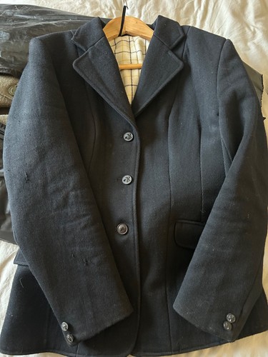 Ladies black and tweed hunt - ladies,