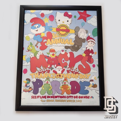 Rare framed kaws 86th - kaws,
