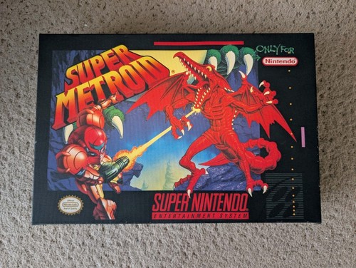 Super metroid light box can - metroid,