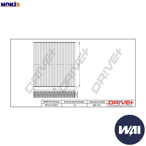 Filter cabin air - filter,