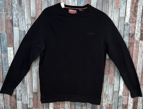 Superdry cotton crew jumper - cotton,