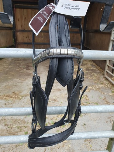 Windsor pony driving bridle