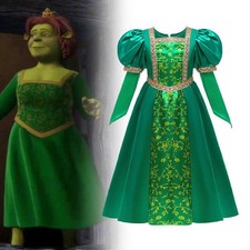 Kid‘s Fiona Shrek Cosplay