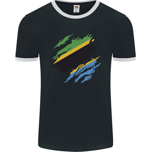Torn tanzania flag tanzanian - torn,