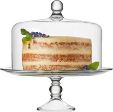 Glass cake stand, elegant