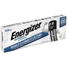 Energizer AA Ultimate Lithium - Pack of 10 - S15443