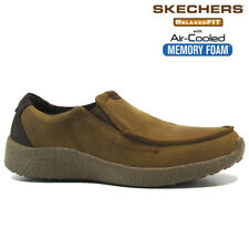 MENS SKECHERS LEATHER RELAXED