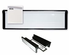 12" letter Box, Door letter box, White, Black, Chrome, Silver, Gold 