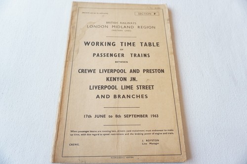 1963 london midland - midland, region