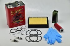 Service kit R45 R65 R100 BMW twins 1981-85 inc Silkolene 20/50 classic oil