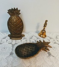 Vintage Brass Pineapple Shaped
