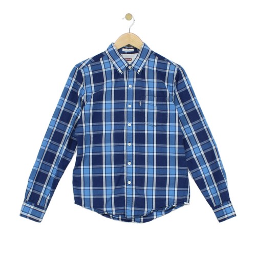 Levis plaid shirt - plaid, s