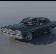 Ltd 1968 With F150 Engine 1979 Model Car Kit  3D Printed  1/8 to 1/25 Scale