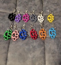 Knuckle duster keyring - knuckle,