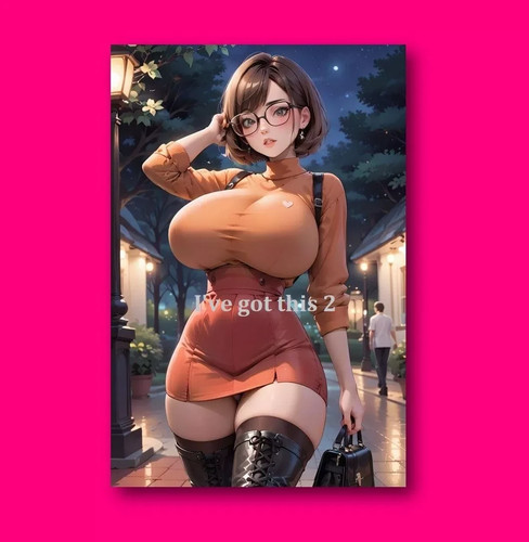 Fridge magnet velma dinkley - velma,