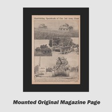 1944 WW2 PHOTO-REPORT "British