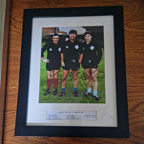 Signed wales rugby - wales, print