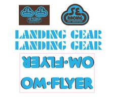 SE Racing OM Flyer decal set -