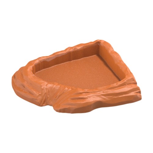 Reptile water dish - water, corner