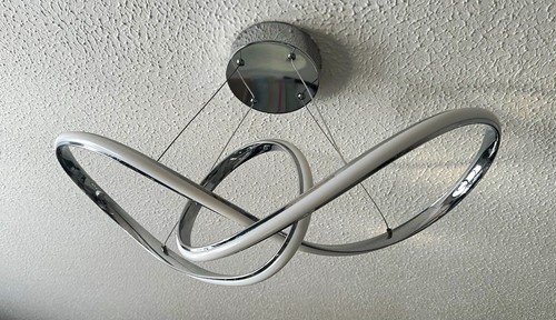 Modern led ring loop ceiling - modern,
