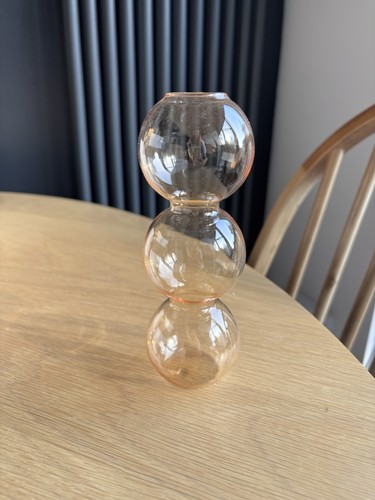 Bubble bud vase - vase, pale