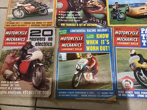 Old motorcycle mechanics - , 8x
