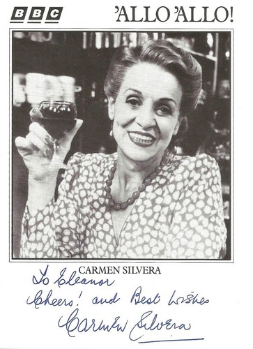 Carmen silvera signed - silvera,