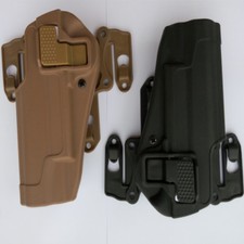 Right/Left Hand Chest Waist Leg Paddle Gun Holster for 1911 with Molle Pads