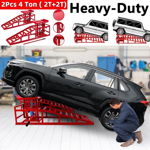 Ton hydraulic car ramps - 4,