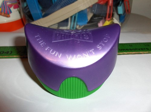 Vintage purple green pringles - vintage,
