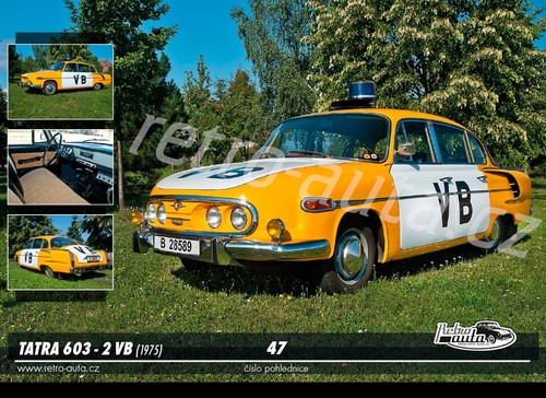 Postcard tatra 603 - no,