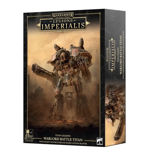 Warlord titan with volkite - with,