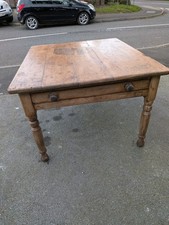 Large Victorian Pine Dinning
